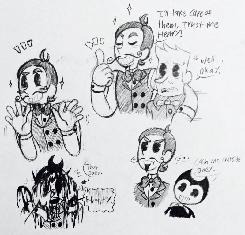 Bendy and the Ink Machine Джоуи Дрю