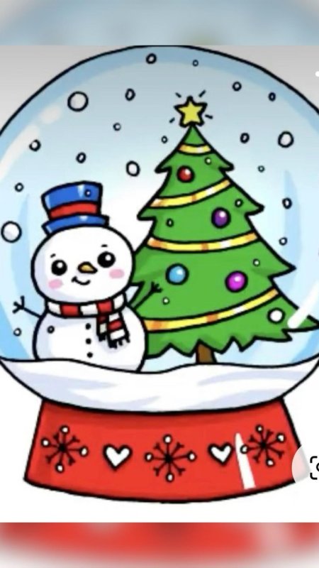 Новогодние картинки для печати цветные