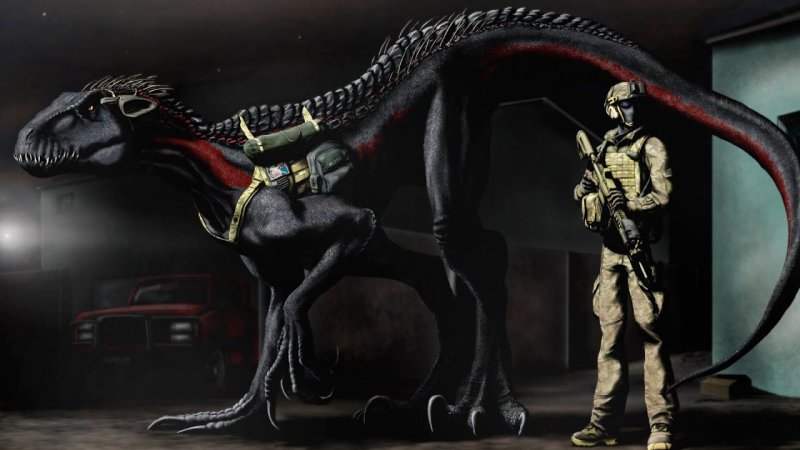 Мир Юрского периода 2 Индораптор и Блю