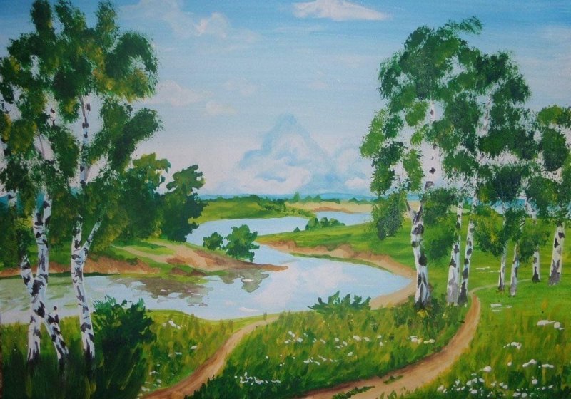 Пейзаж родного края