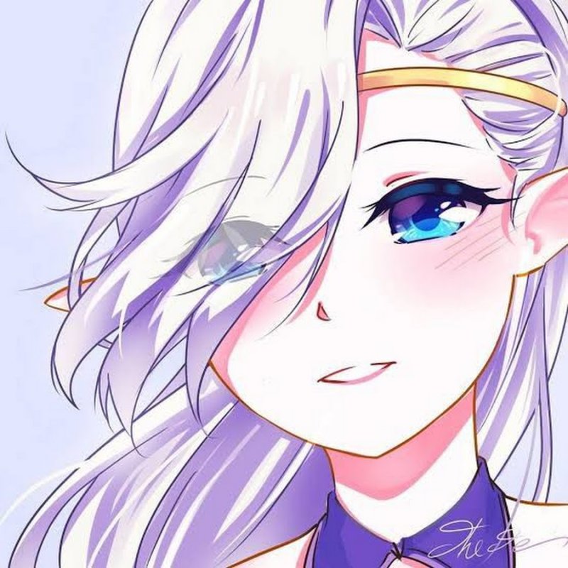 аниме девушка красивая