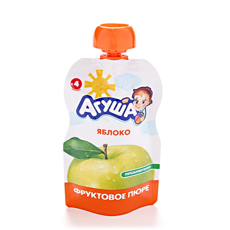 Фруктовое пюре Агуша