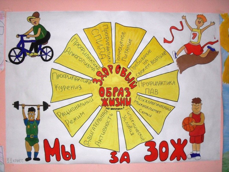 Плакаты по ЗОЖ