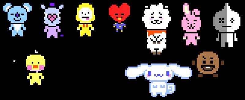 BTS игрушки bt21