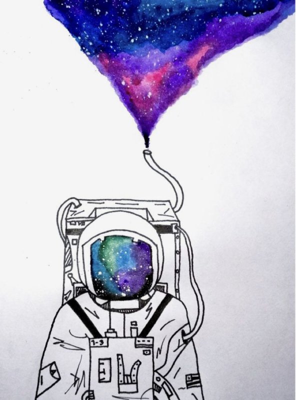 Космос рисунок