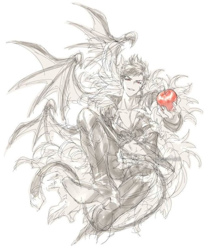 Белиал Granblue Yaoi