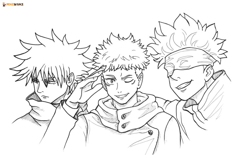 Jujutsu Kaisen Годжо Сатору