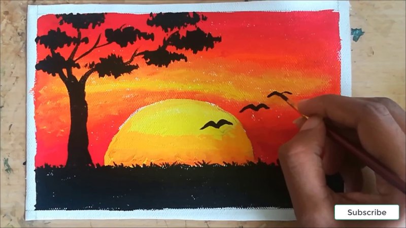 Картинки для срисовки гуашью