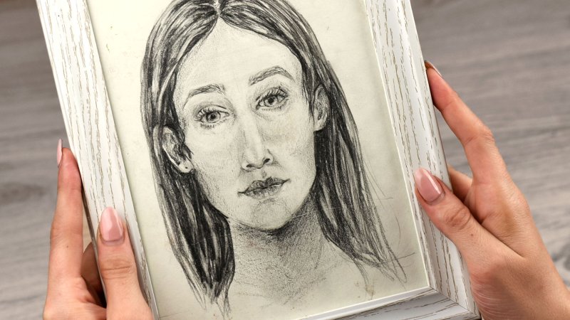 Автопортрет рисунок