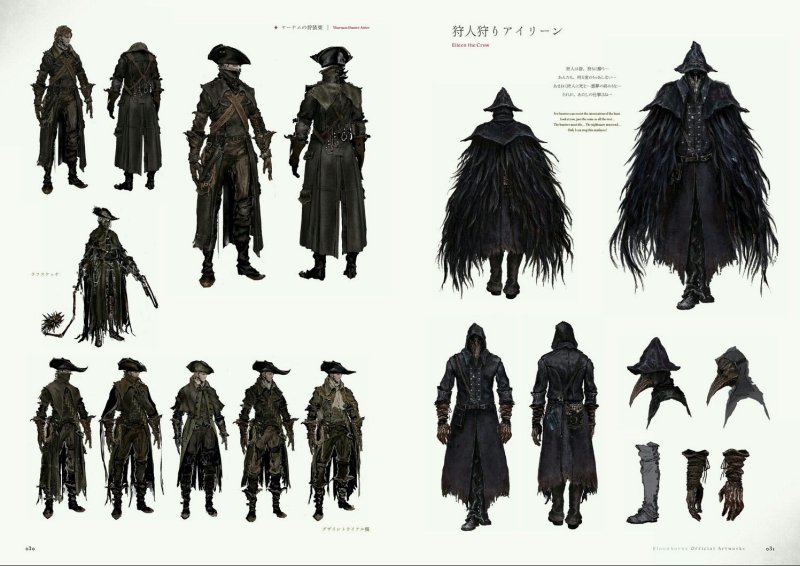 Сет ворона Bloodborne
