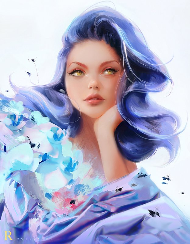 Рисунки Ross Tran (Rossdraws)