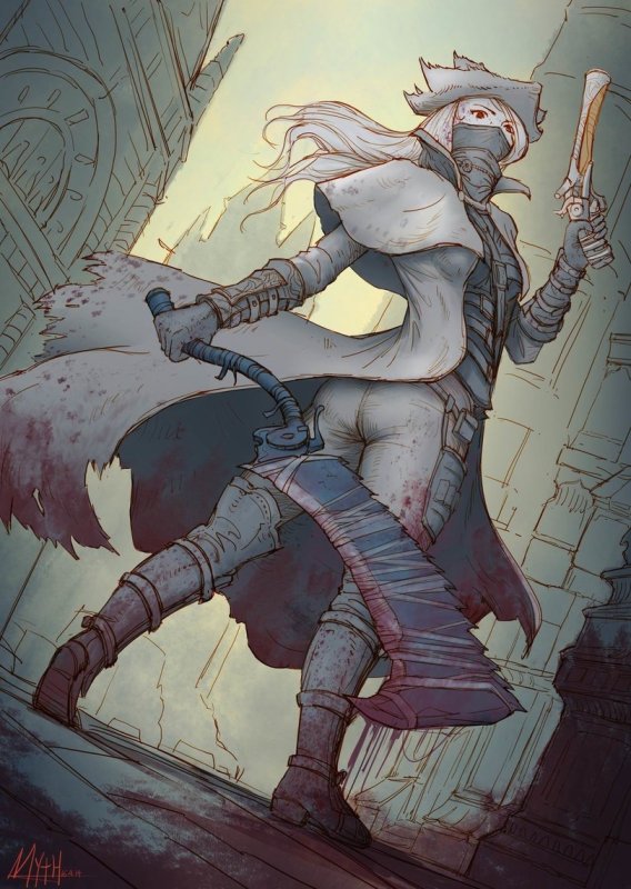 Охотник из Bloodborne