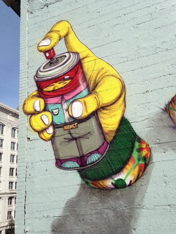 Street Art баллончик