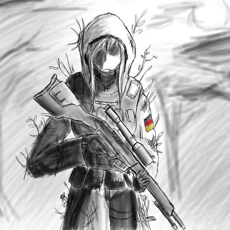 аниме монолитовец снайпер