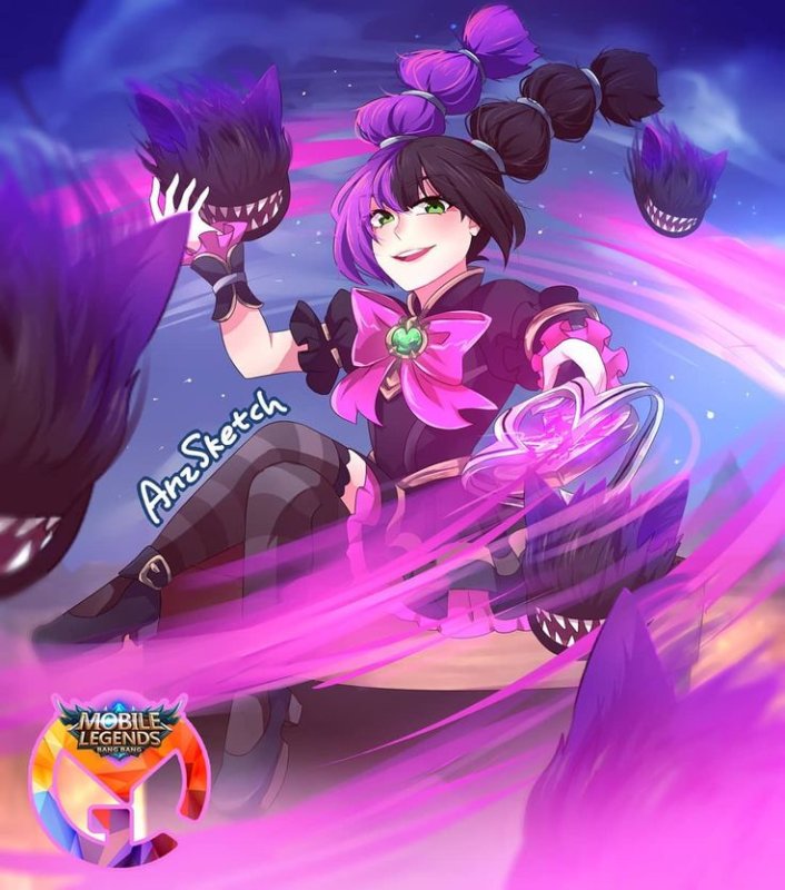 Mobile Legends Bang Bang Лилия арт