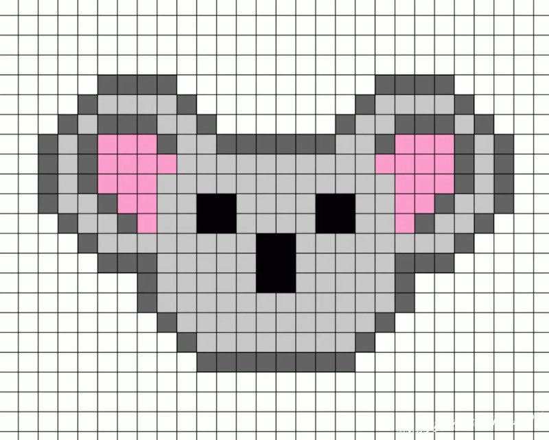 Рисунки по клеточкам в тетради