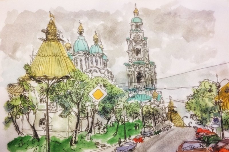 Астраханский Кремль картины