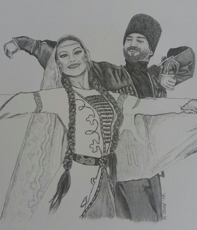 Кавказские рисунки