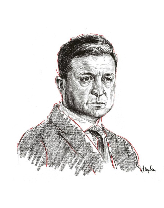 Зеленский портрет