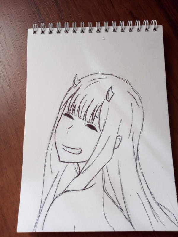 аниме рисунки карандашом