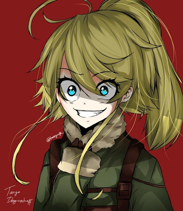 Tanya the Evil Фанарт