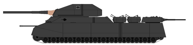 Танк Landkreuzer p1000 Ratte