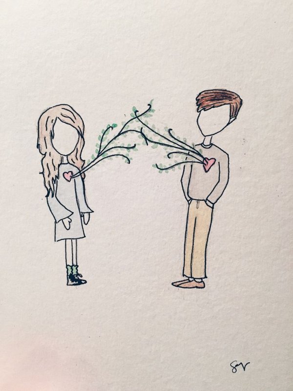 Рисунки про любовь