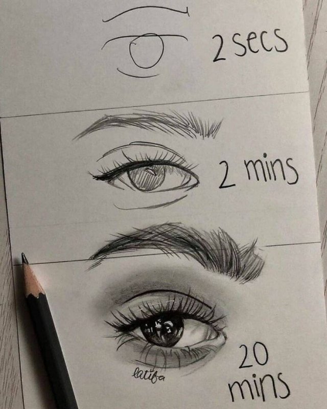 Глаза для скетчбука