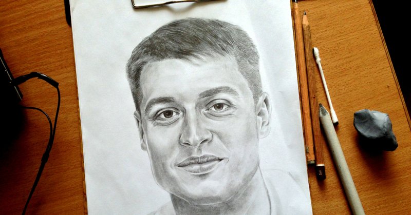 Зеленский для срисовки карандашом