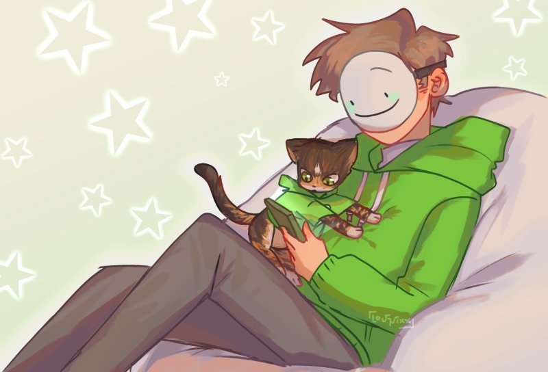 Дрим майнкрафт арт