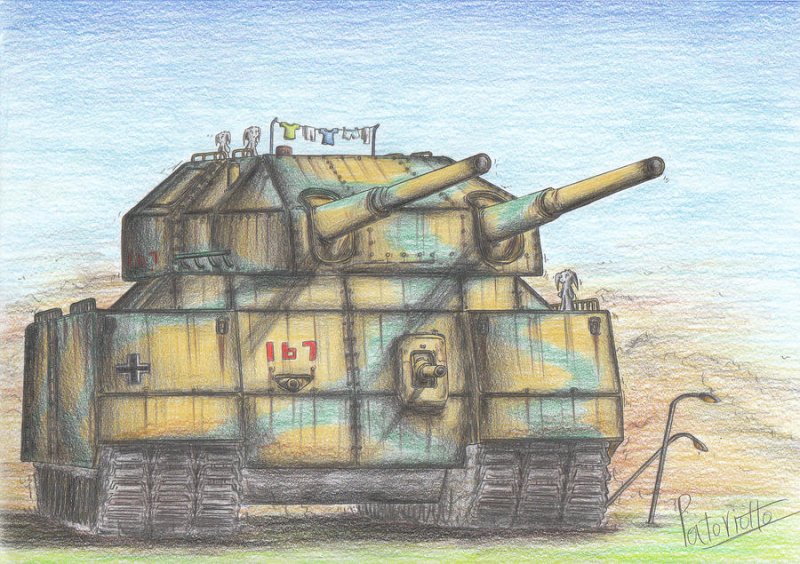 Густав танк Геранд