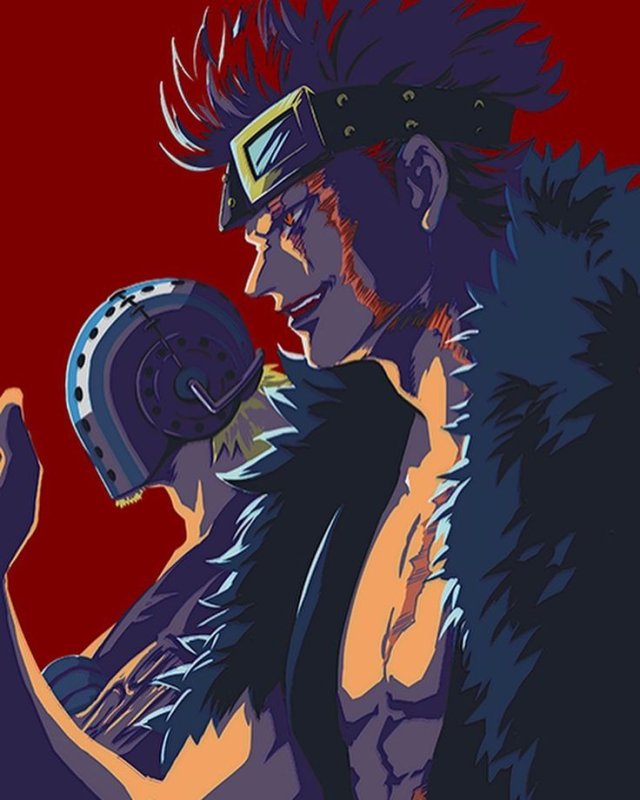 One piece Юстас КИД И киллер