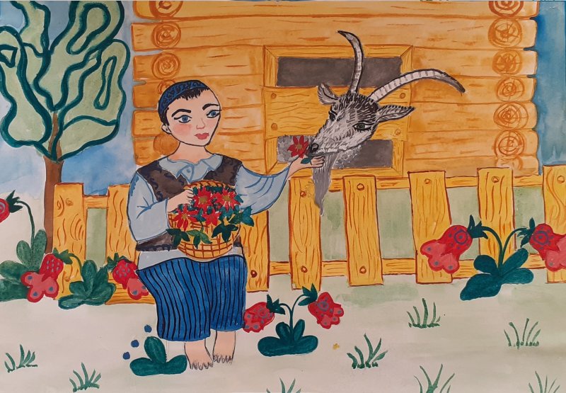 Сказки Габдуллы Тукая рисунки