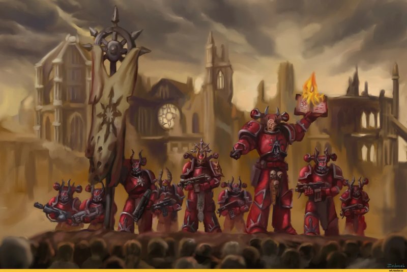 Warhammer 40000 хаос