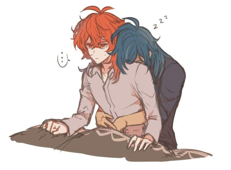 дилюк и кейя