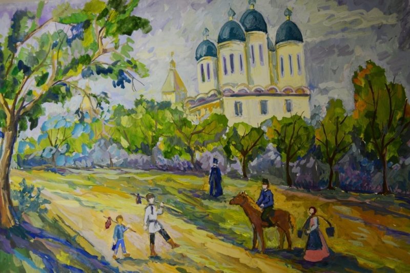 Астрахань Кремль художественная школа