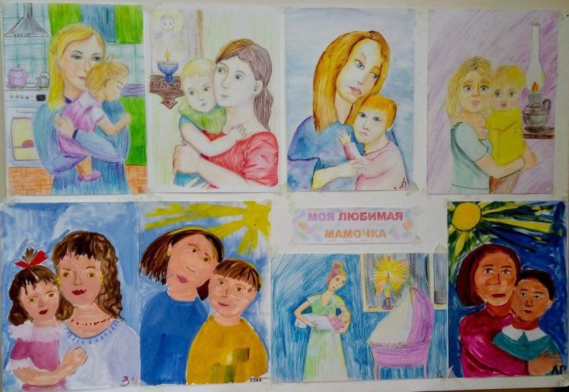 Рисунок мамы