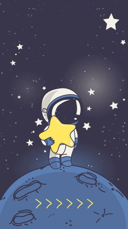 Космос мультяшный