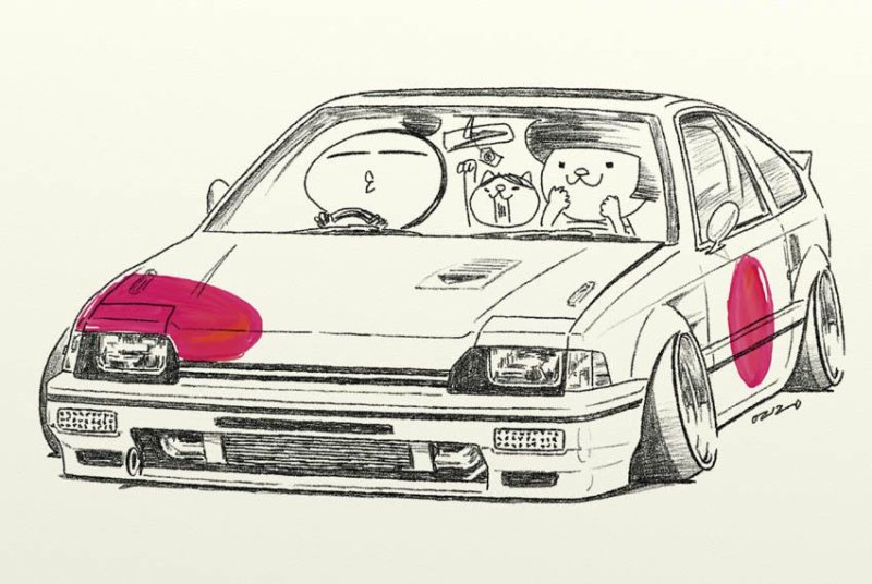 Раскраска JDM