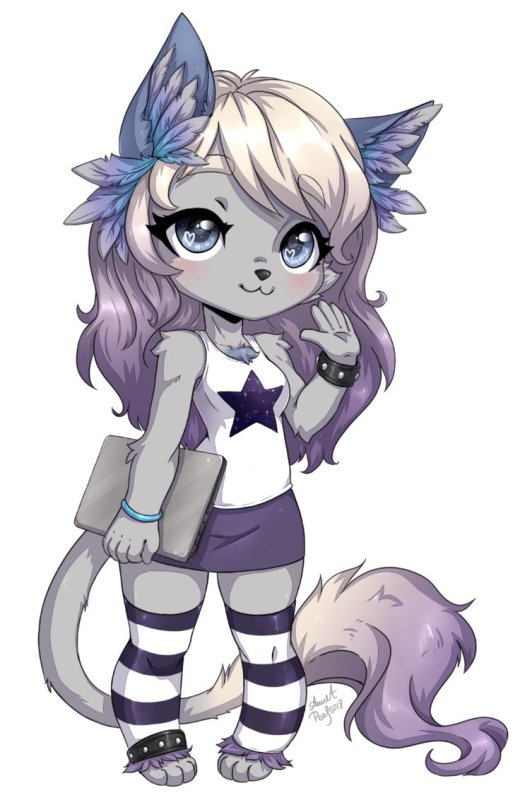 ОС фурри Чиби