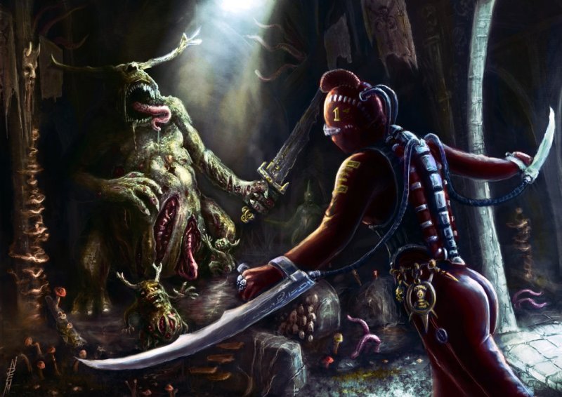 Warhammer 40000 ассасин Каллидус