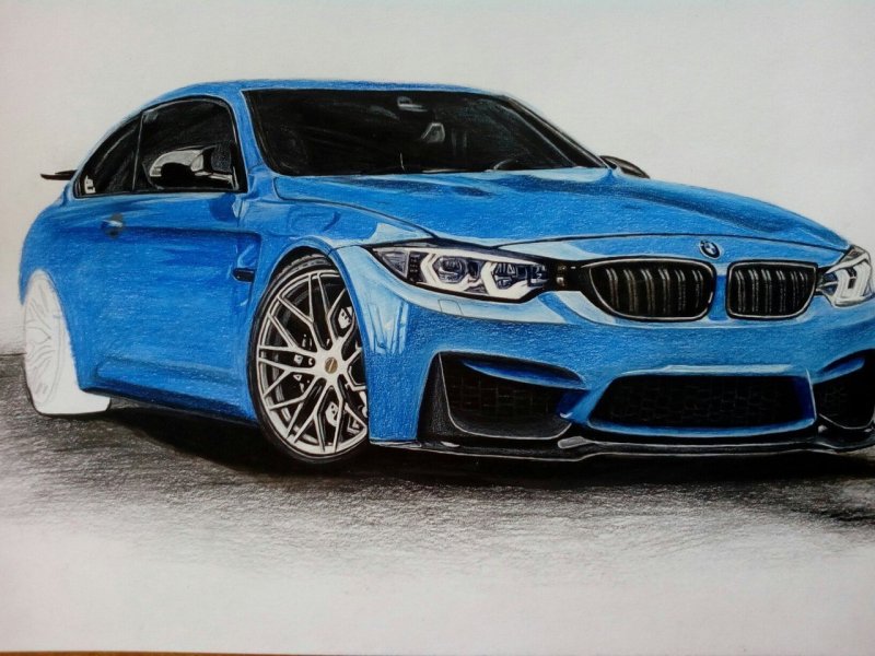 BMW m5 f90 draw
