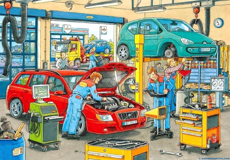 Машина иллюстрация