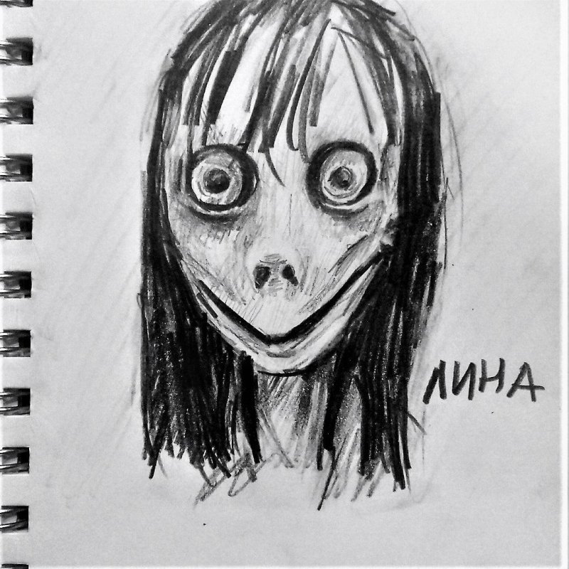 Ужасные рисунки карандашом
