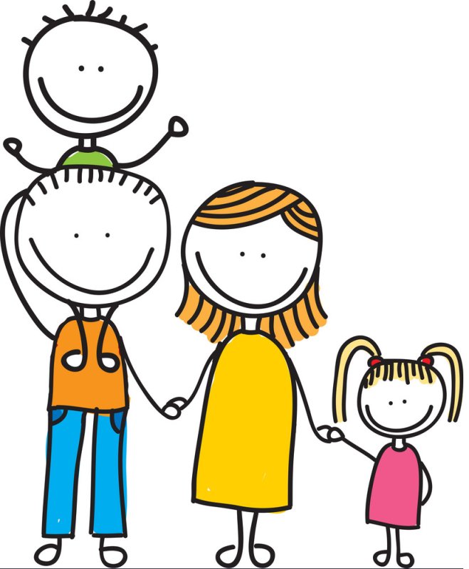 My Happy Family drawing