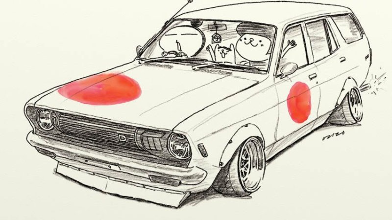 JDM рисунки авто