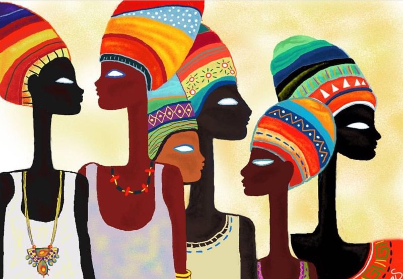 Орнаменты народов Африки