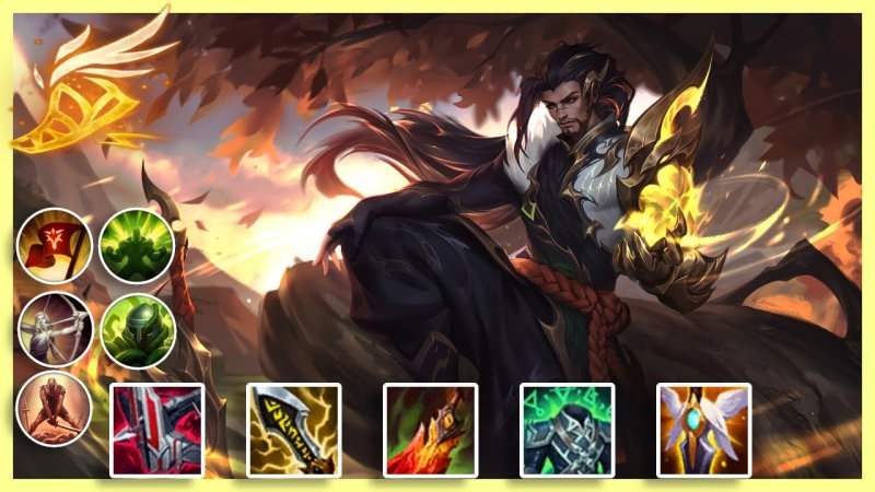 Ясуо Сплеш арт дракон