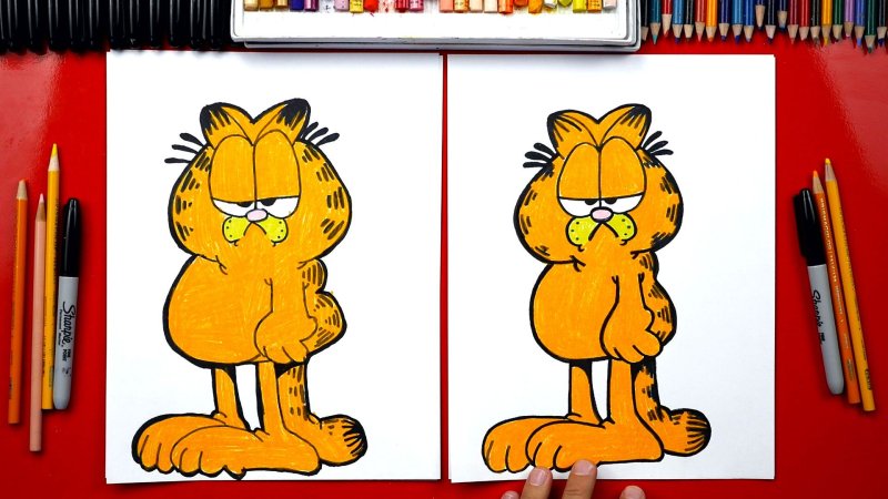 Рисунок Гарфилда