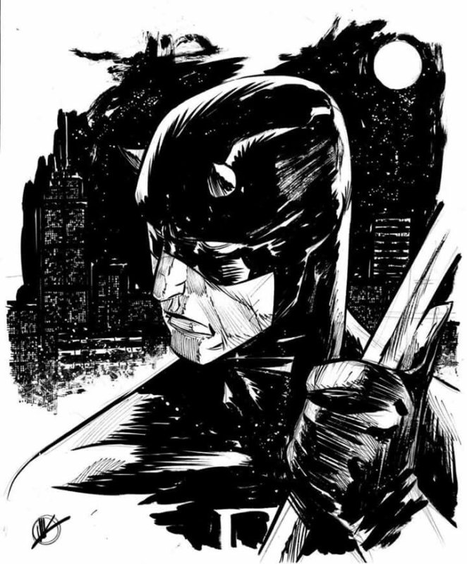 Daredevil рисунок